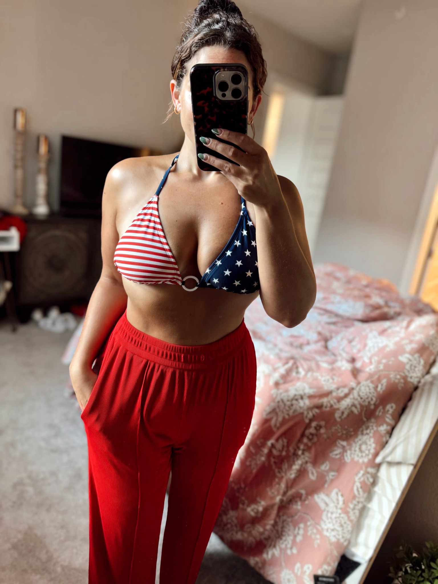 The buttery soft pants that come with this set give me life  

#LTKSwim #LTKActive #LTKSeasonal