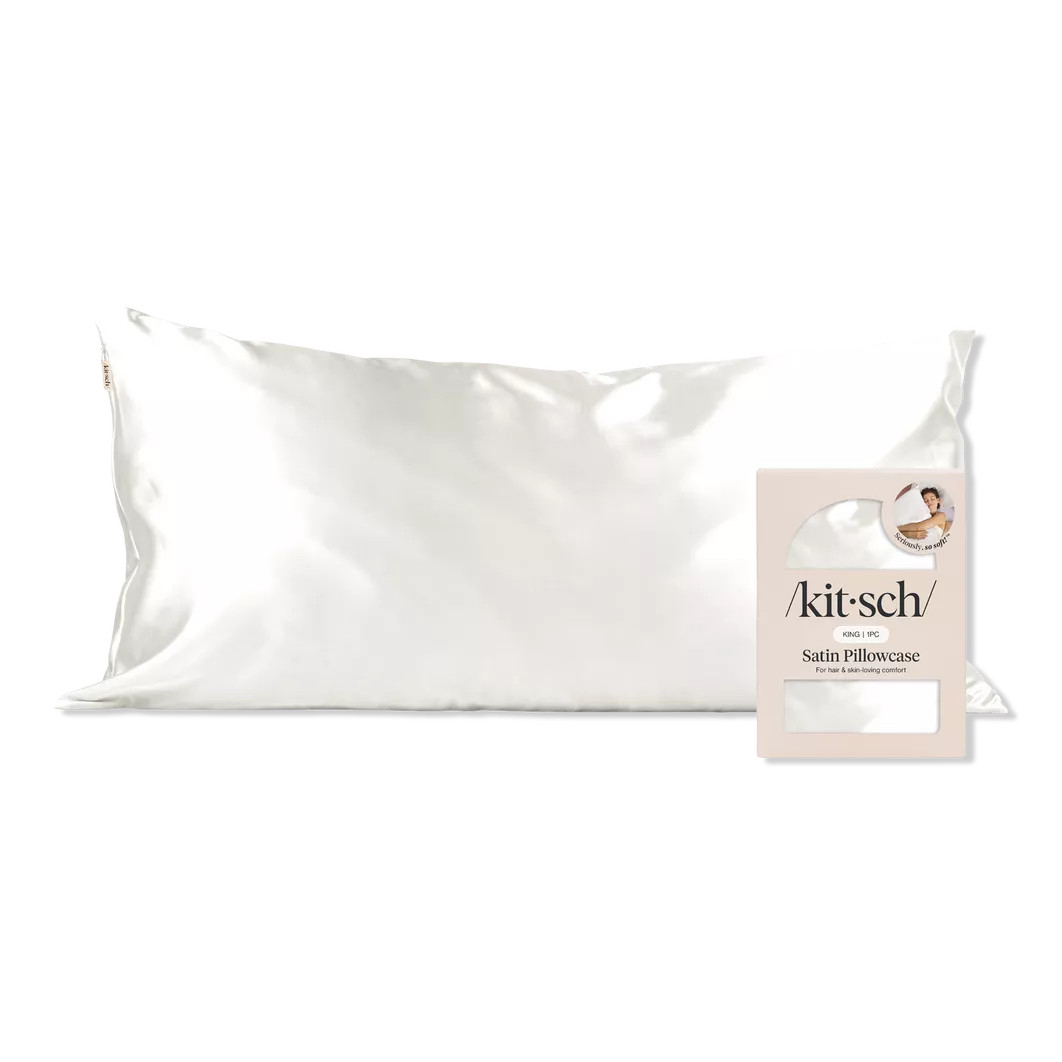 Satin King Pillowcase - Ivory | Ulta