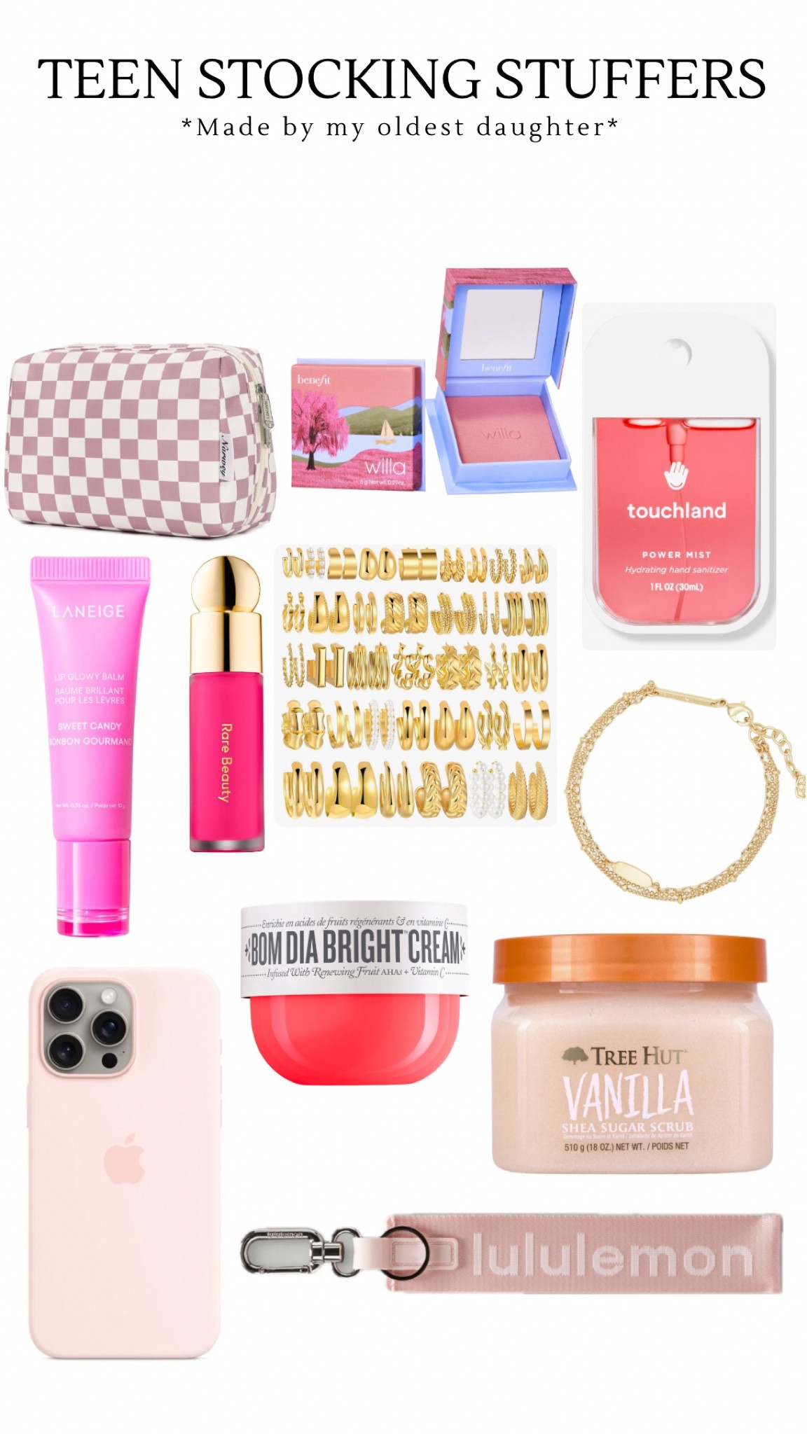 Stocking stuffers for a teen 🎄💗

#LTKCyberWeek #LTKGiftGuide #LTKHoliday