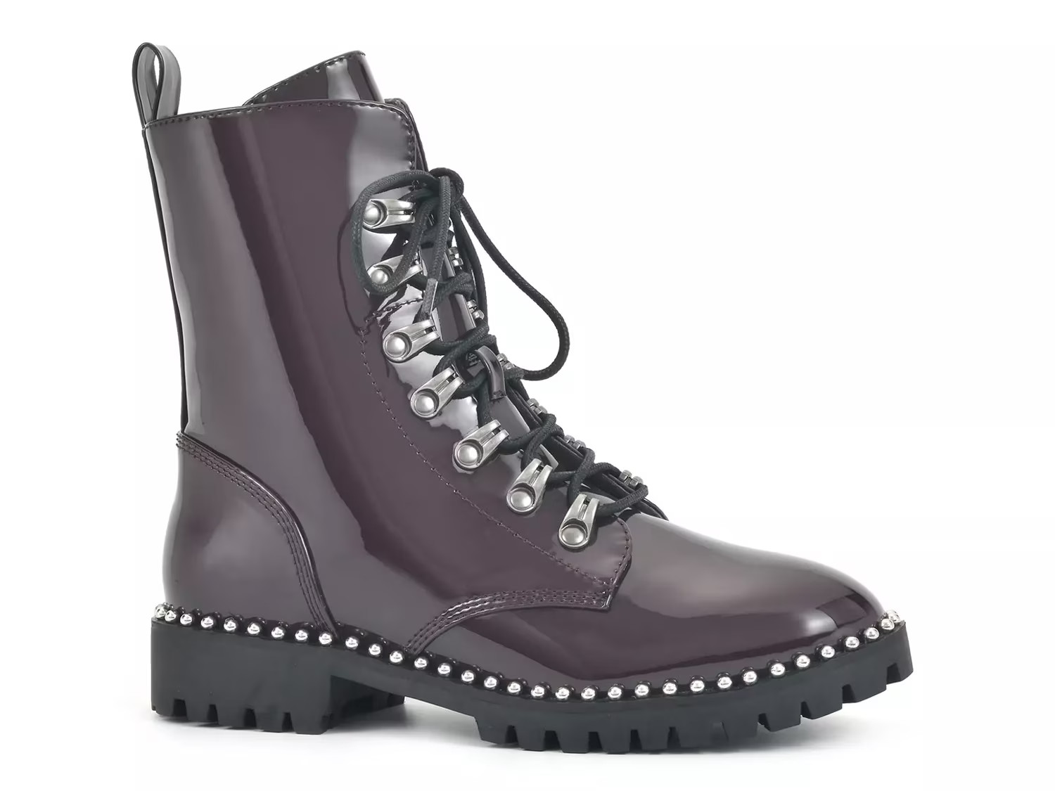 Seven Dials Santino Combat Boot | Women's | Dark Burgundy | Size 10 | Boots | Block | Bootie | Comba | DSW