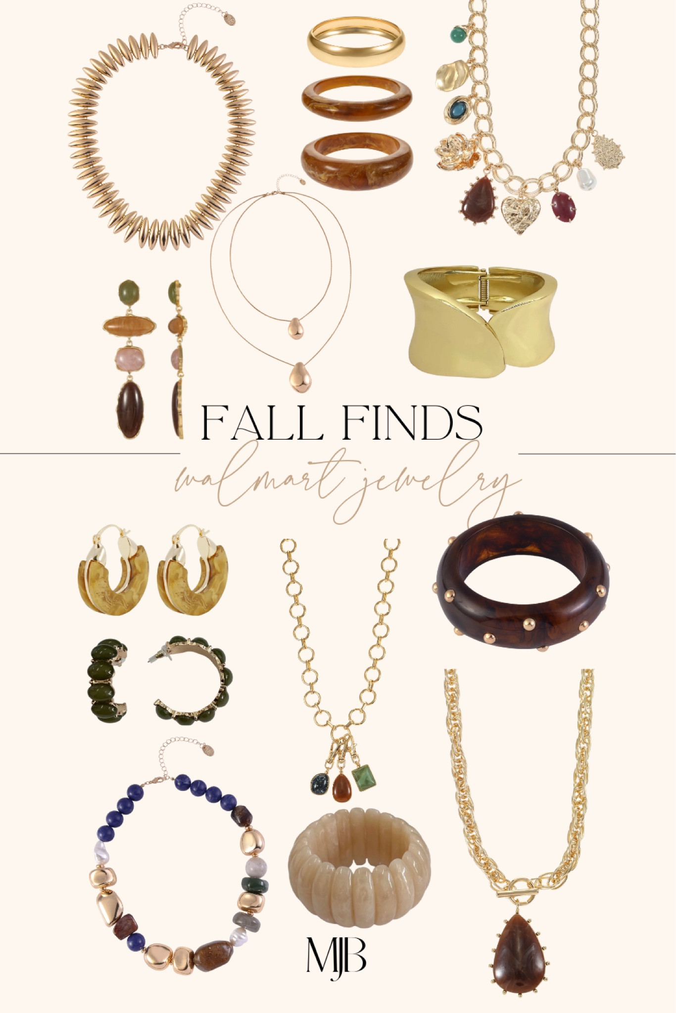 Walmart fall jewlery finds all under $10!!! 

#LTKFindsUnder50 #LTKStyleTip
