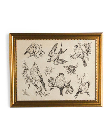 20x25 Birds Granny Hanging Wall Art | Marshalls