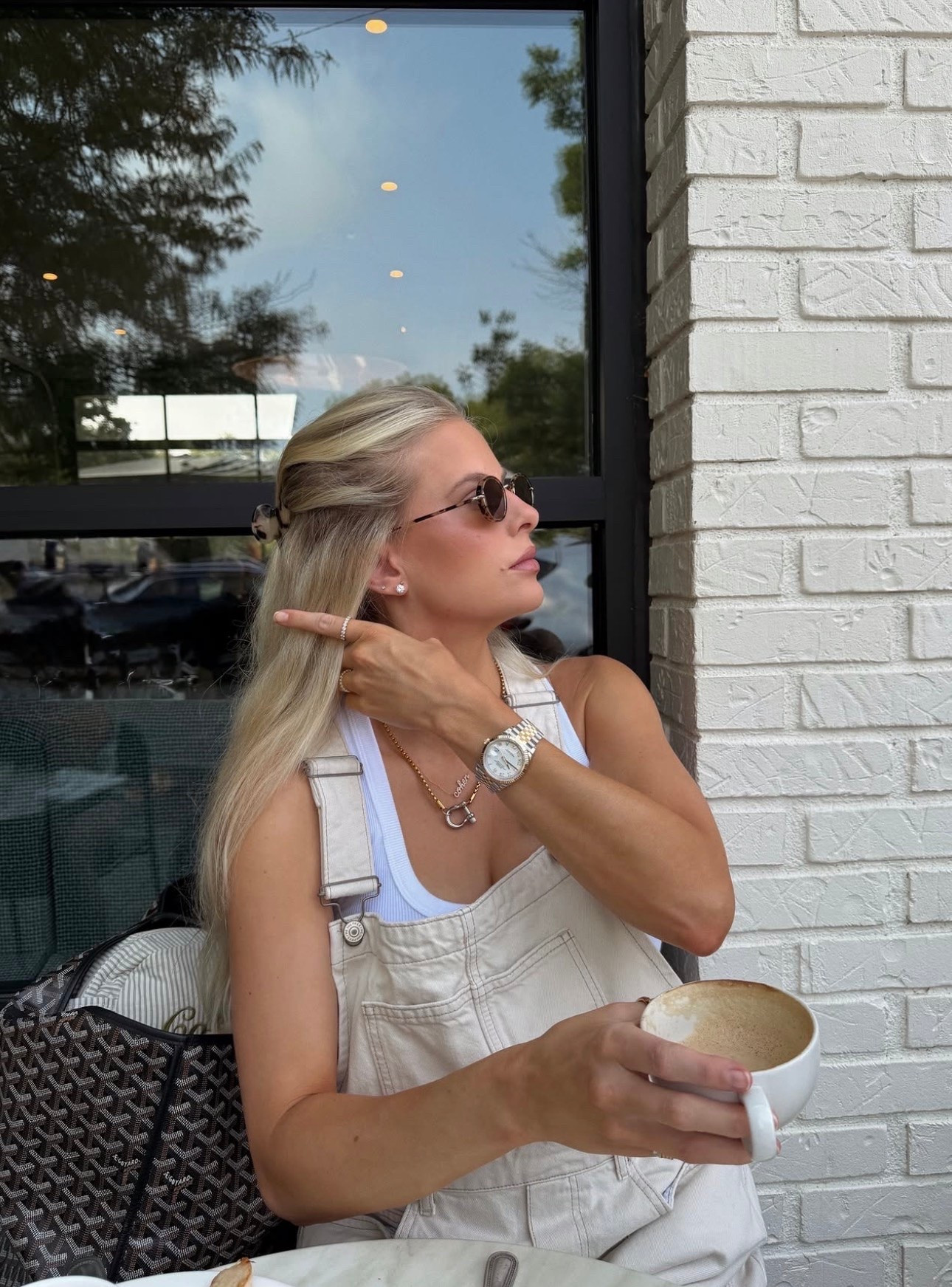 SIZE: Med in overalls (sized up for pregnancy & pp), med in tank, shoes run tts! #kathleenpost

Postpartum outfit, newborn phase, coffee run look

#LTKootd #LTKmomlife #LTKBaby