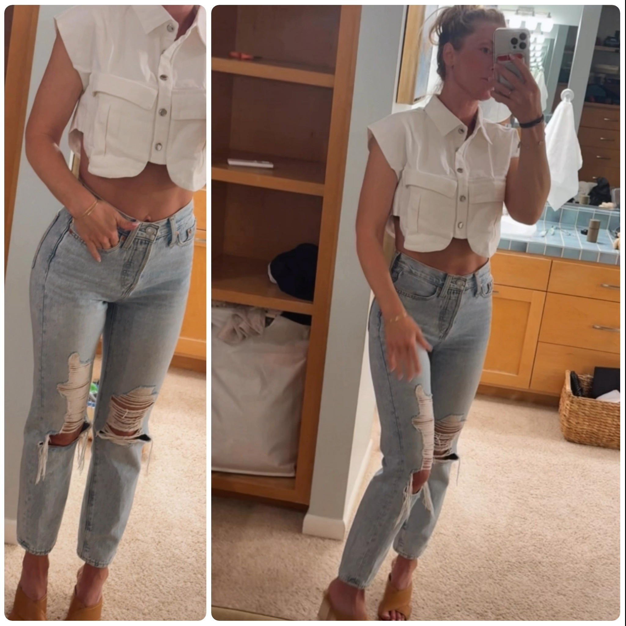 How cute is this top!? Bonus: my favorite jeans are on sale right now! 

#LTKFindsUnder100 #LTKSaleAlert