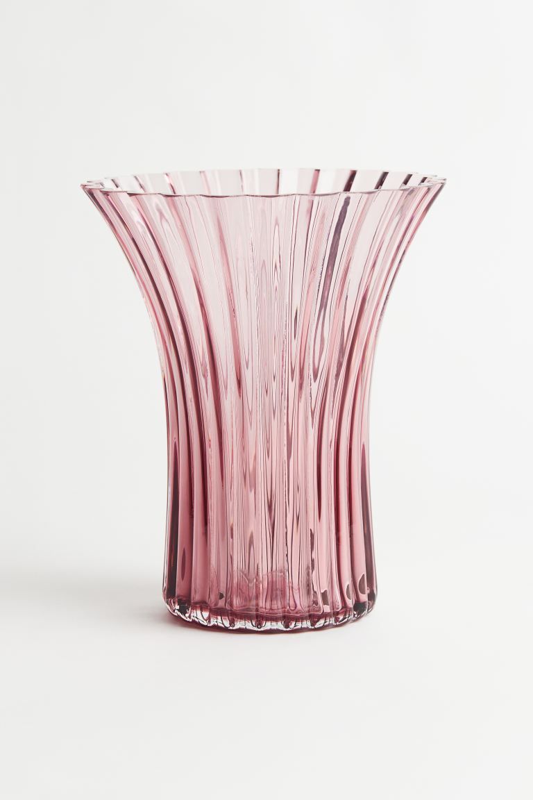 Flared glass vase | H&M (UK, MY, IN, SG, PH, TW, HK)