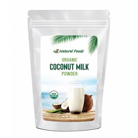 Z Natural Foods Organic Coconut Milk Powder - All Natural Creamer - 16 oz | Walmart (US)
