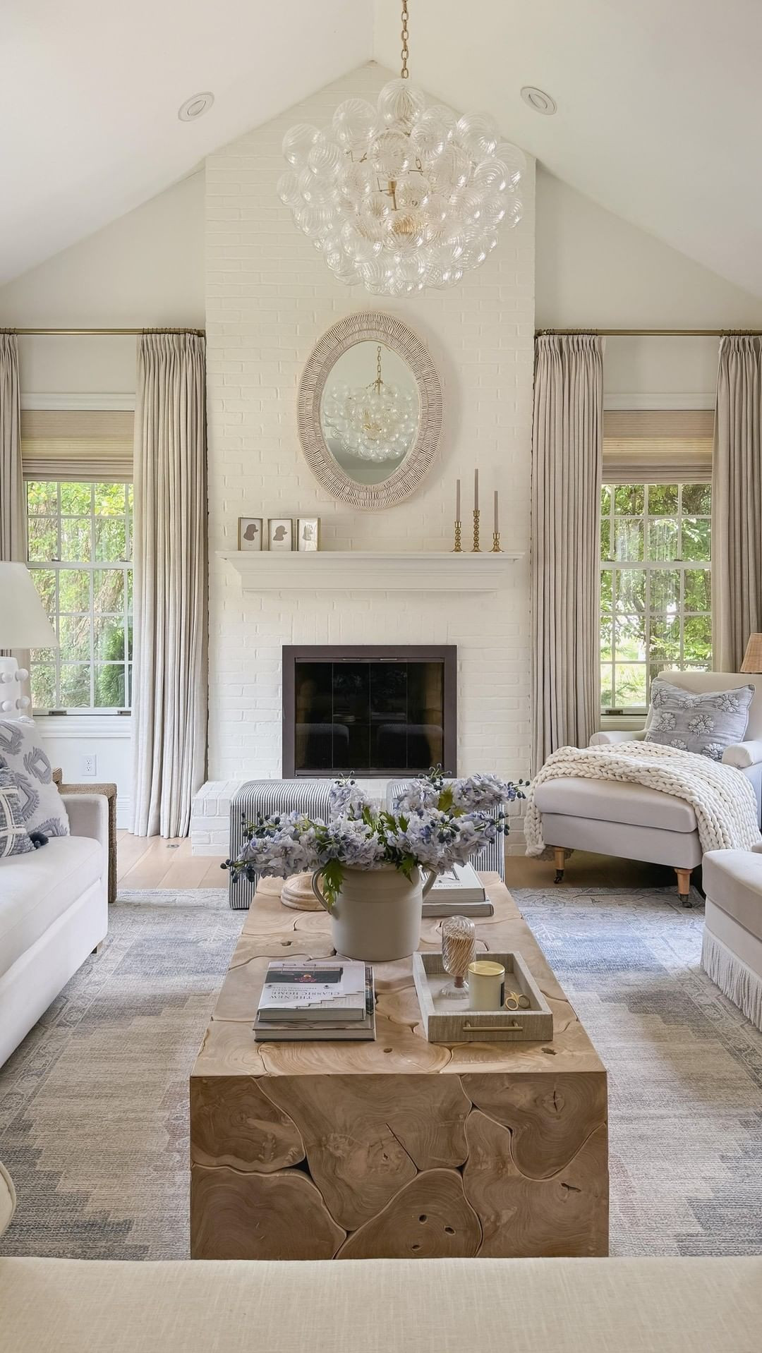 Jawara Luxury Linen Cotton Curtain Pleated | TWOPAGES