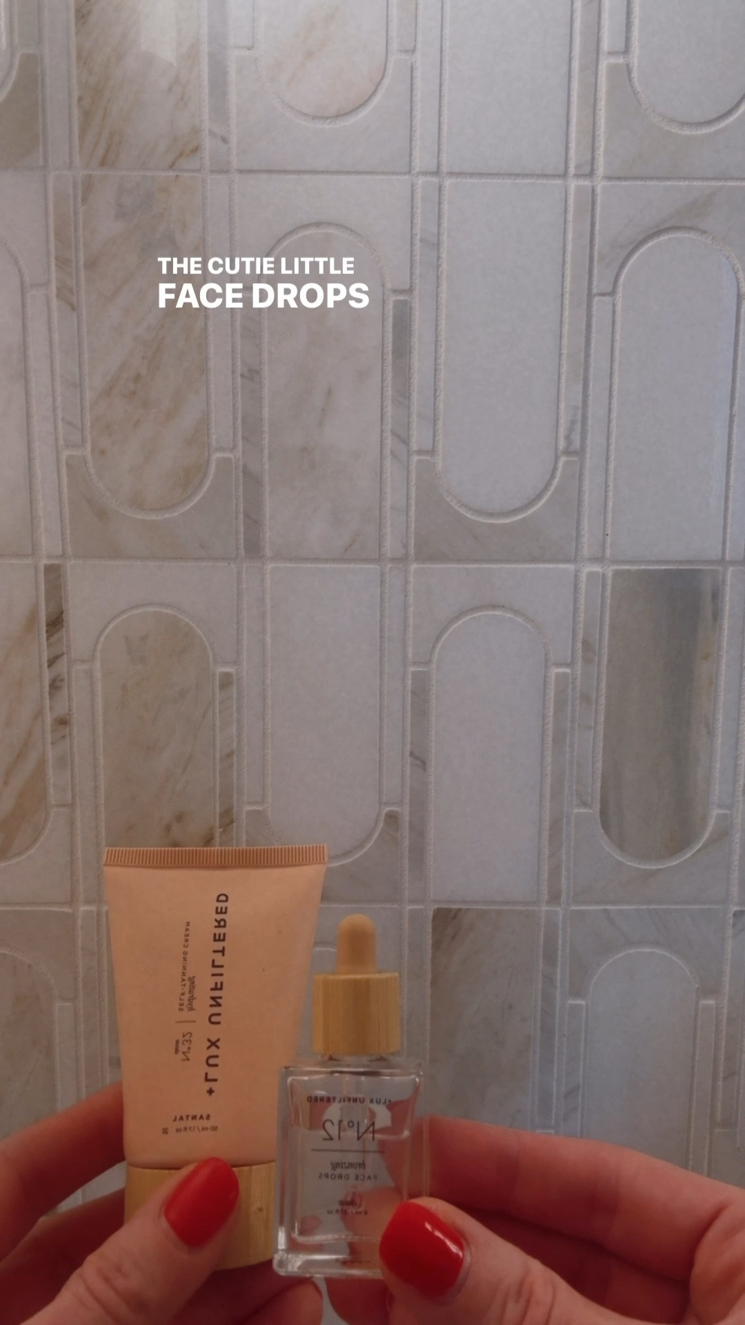 Gradual self-tanning lotion and facial tanning drops 
Lux Unfiltered 
Perfect for a winter glow 

#LTKBeauty #LTKFindsUnder50 #LTKSeasonal