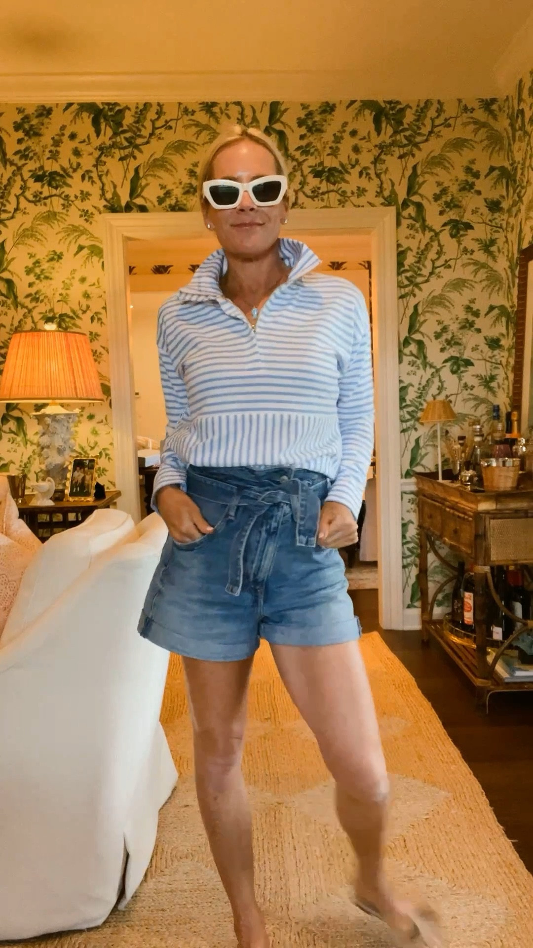 This Alice Walk pullover is my
new favorite lightweight sweatshirt - the quality and weight is so good. Can’t wait to pack it on our trip to the Cape next month!

#LTKSummerEdit