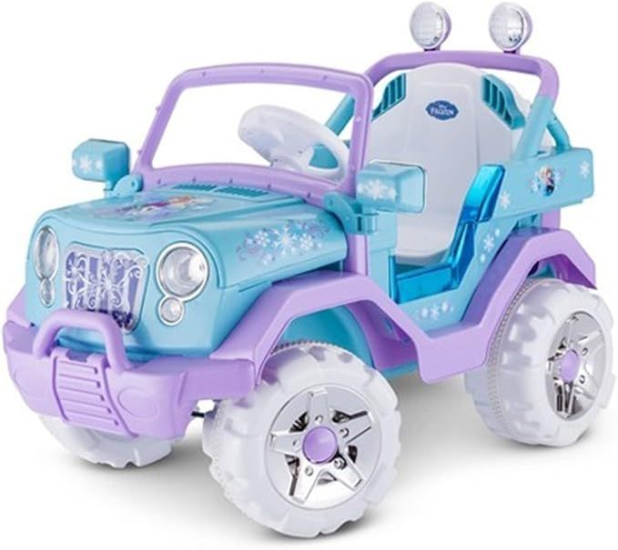 Kid Trax Disney Frozen Kids 4x4 Ride On Toy, 6 Volt, Kids 3-5 Years Old, Max Weight 55 lbs, Singl... | Amazon (US)