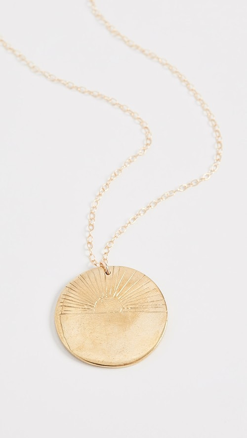 Maison Monik Sunrise Pendant Necklace | SHOPBOP | Shopbop