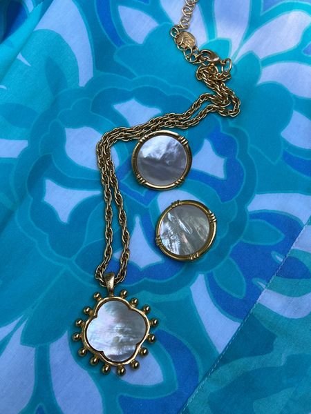 Love the iridescent sheen of mother of pearl! The perfect sophisticated touch to your summer jewelry wardrobe! 

#LTKFindsUnder100 #LTKStyleTip #LTKSeasonal