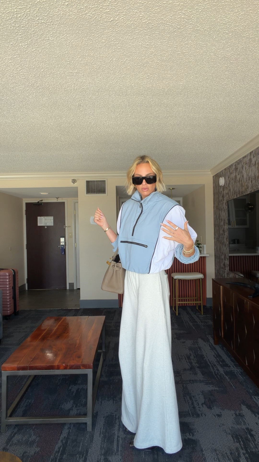 Wearing an xs tall in the pants, a medium in the wi streaker. Boots run tts and are on sale. I wear these ALL fall and winter long 

@POPFLEX

#LTKSaleAlert #LTKTall #LTKTravel