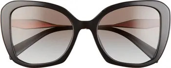 53mm Butterfly Sunglasses | Nordstrom