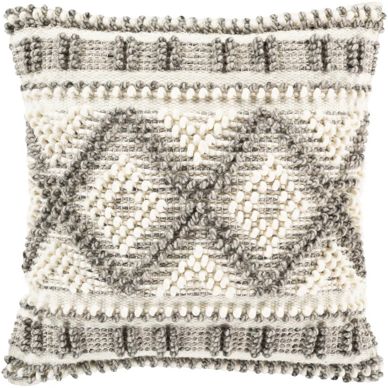 Reni Geometric Cotton Reversible Throw Pillow | Wayfair North America