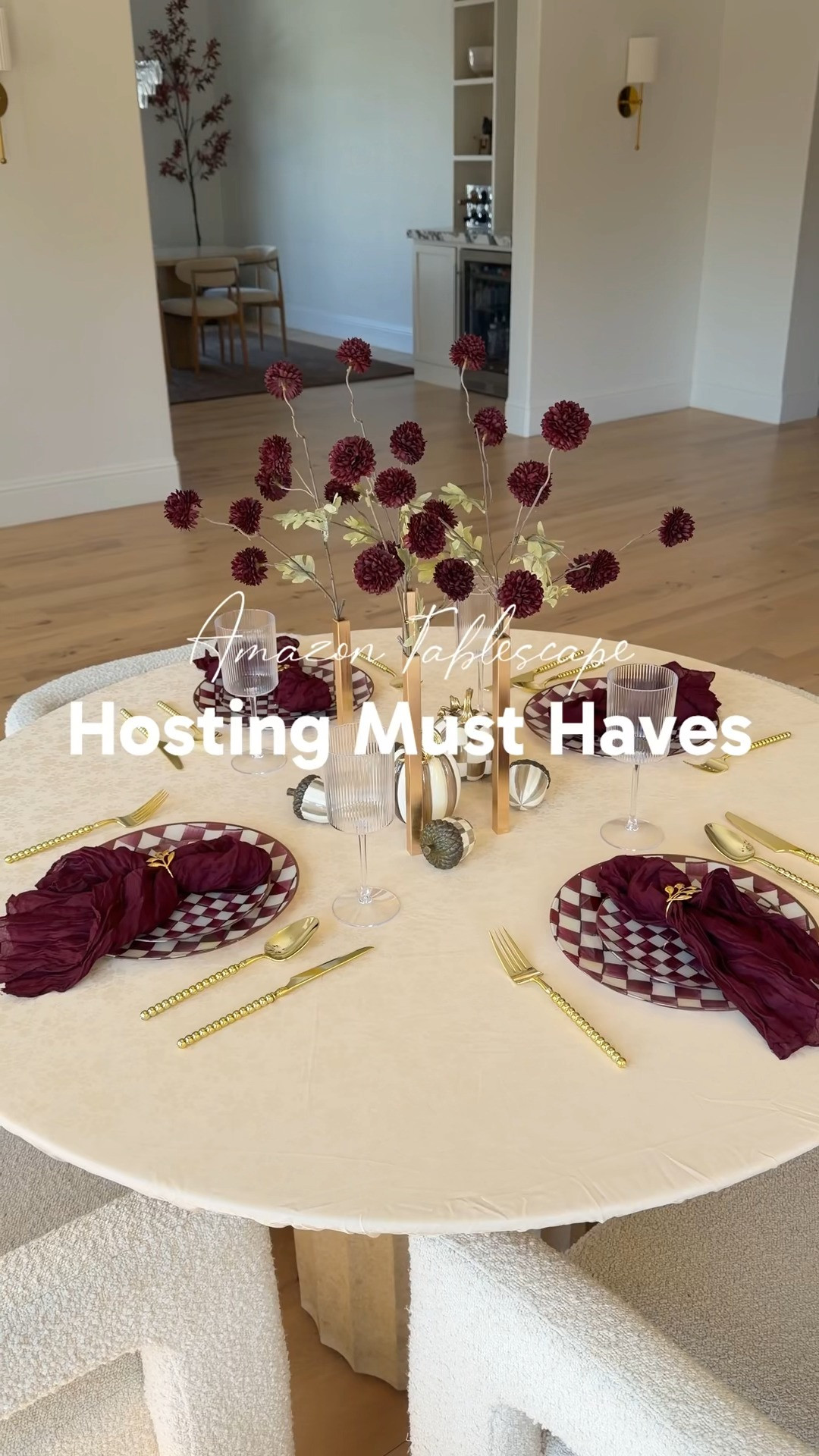 The hosting must-haves that make any dinner party feel effortlessly elevated ✨🍽️ Pretty place settings, chic serving pieces, and thoughtful little touches for the perfect tablescape. 🥂🤎 

 #LTKvlog #LTKSeasonal #LTKHome
