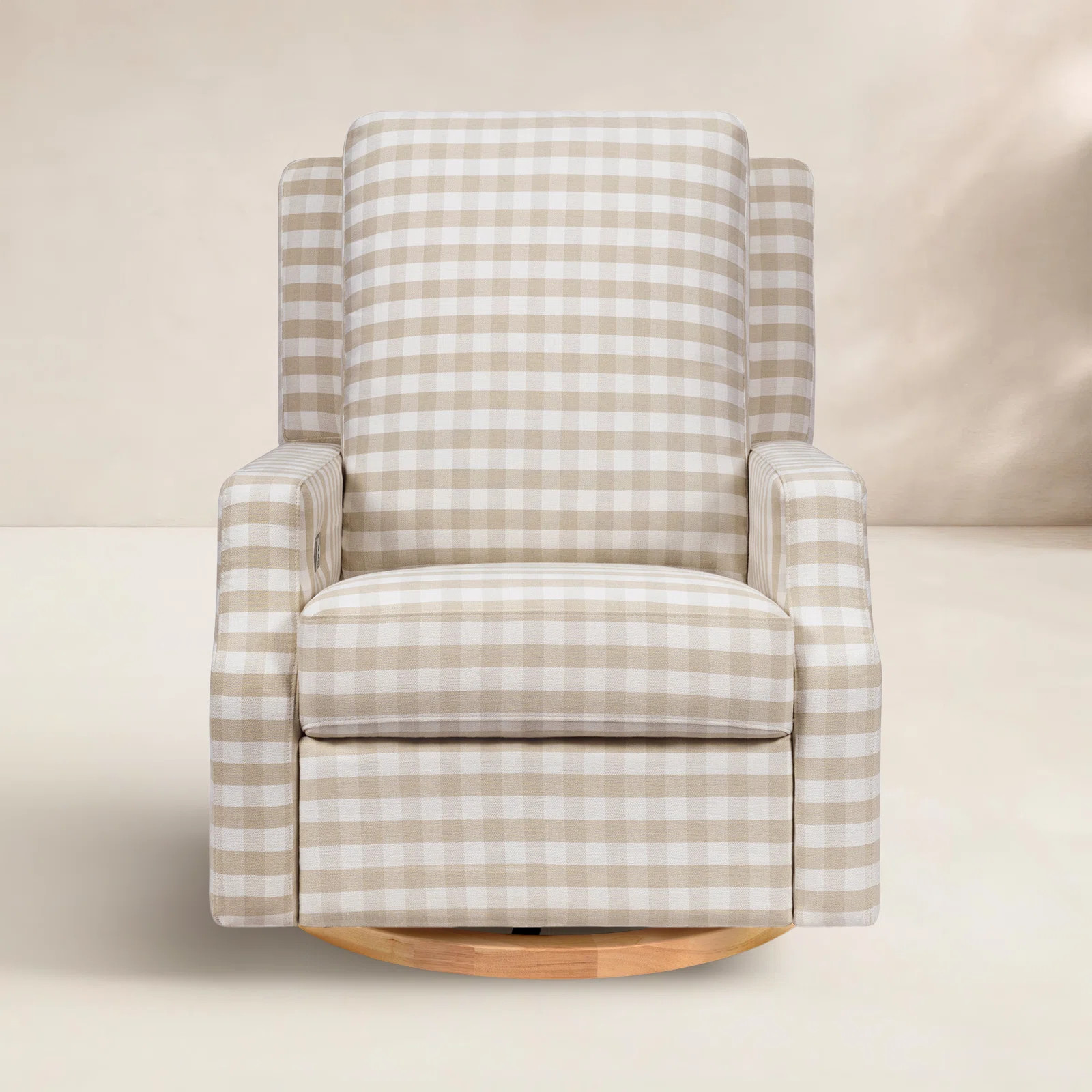 Crewe Electronic Recliner and Swivel Glider in Eco-Performance Fabric | Birch Lane