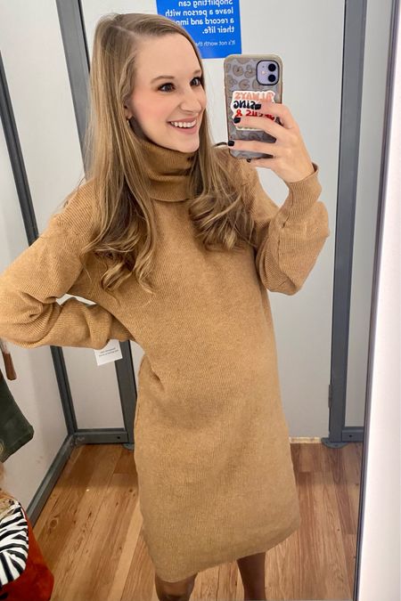 Thanksgiving outfit idea at Walmart! Time and Tru sweater dress! Walmart fashion! Size small in the dress, bump friendly! Comes in multiple color options! 

#LTKHolidaySale #LTKSeasonal #LTKHoliday