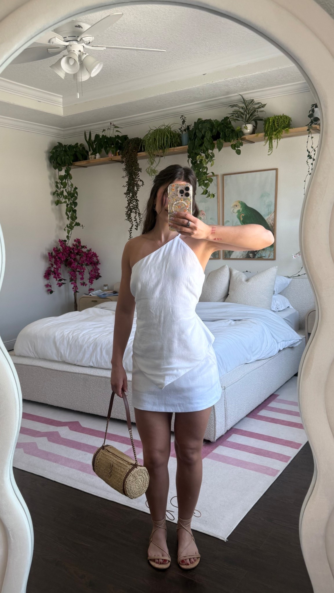 Size 2 in skirt small top - top sold out so I linked similar 