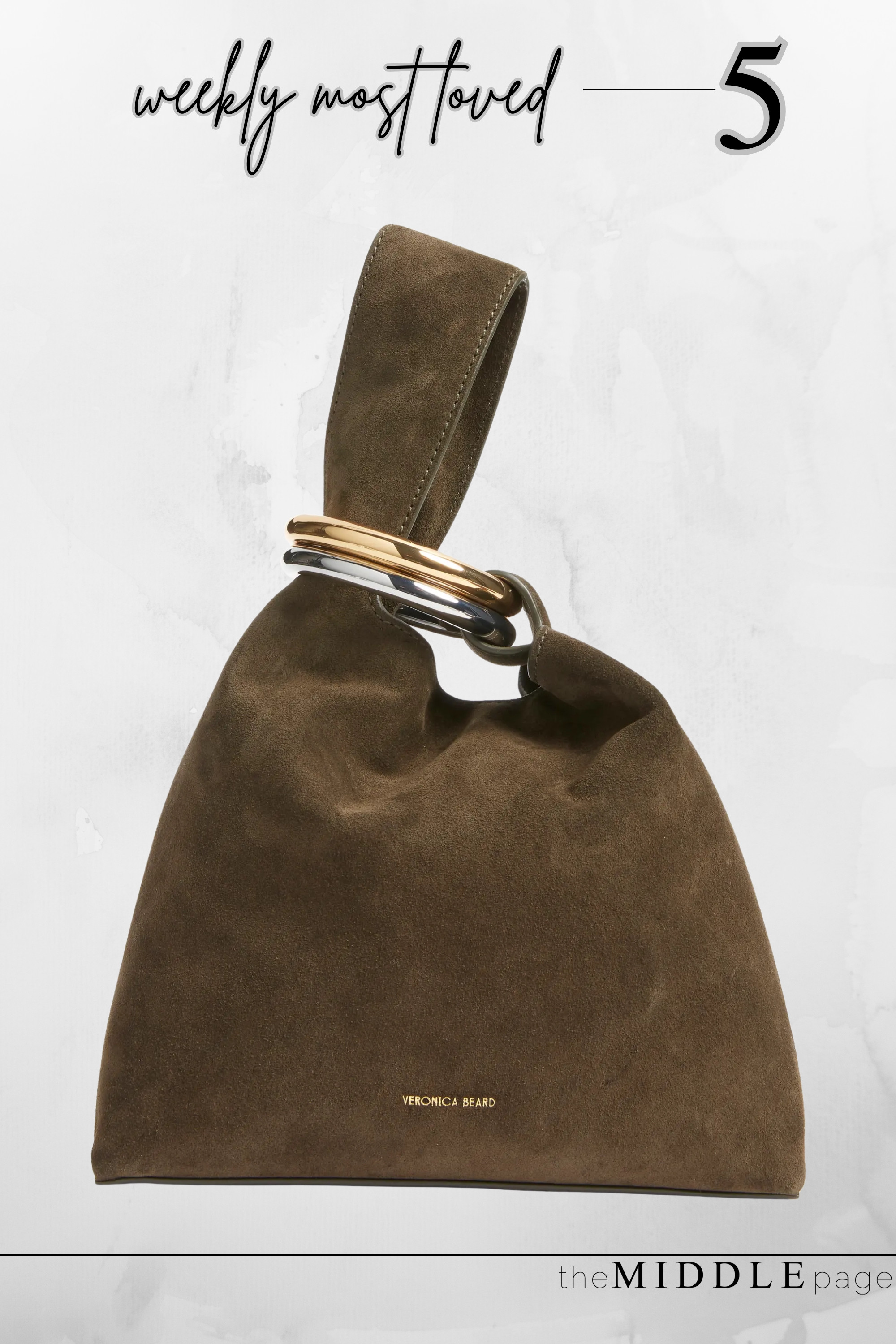 This Veronica Beard suede top-handle bag is currently on sale and such a chic finishing touch for fall outfits. The rich cypress color works beautifully with denim, dresses, trousers, and business casual workwear. #LTKsalealert #LTKOver40 #FallOutfits #BusinessCasualWorkwear #DateNightOutfits 

 #LTKootd #LTKSeasonal #LTKOver40