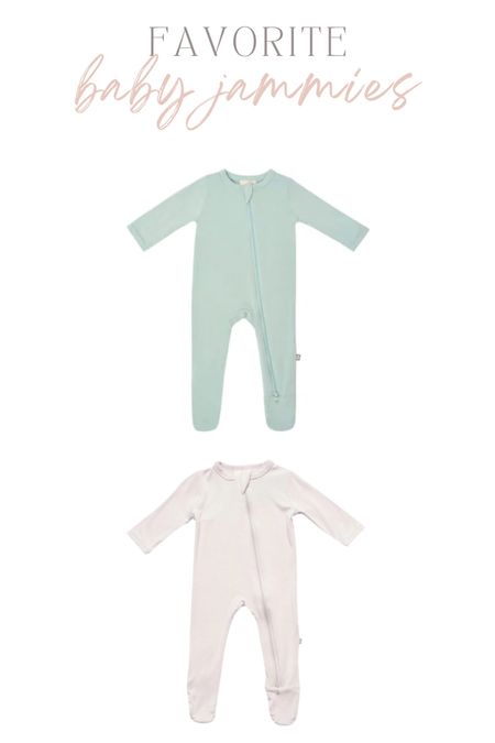 These Jammies are SUPER soft, light weight, have footies, and a double zipper. Mamas, you def want that double zipper for nighttime changes! 

#LTKunder100 #LTKbaby