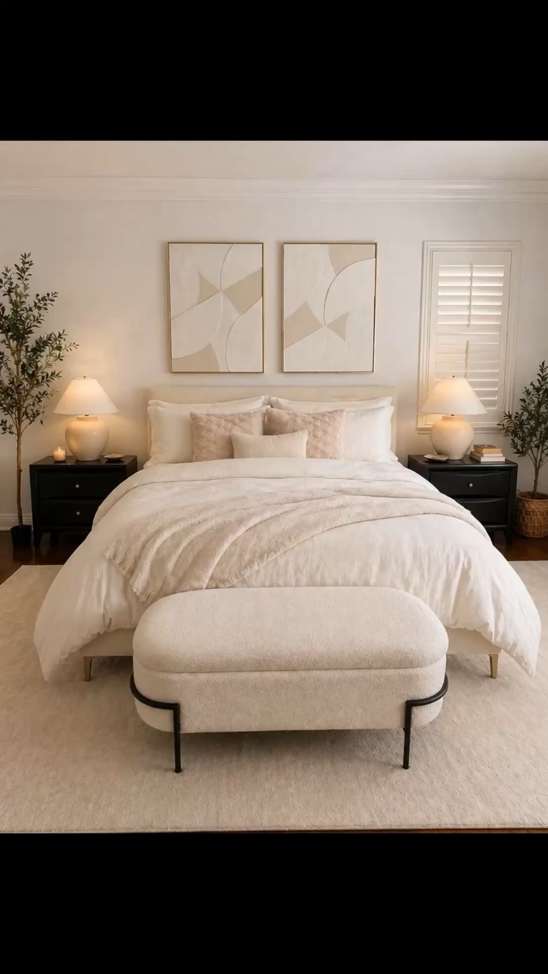 MY DREAM Neutral Modern Bedroom Ideas | Clean Spa-Like Bedroom Oasis Create a calming and elevated space with this neutral modern bedroom design. Soft beige tones, natural wood nightstands, textured artwork, and layered linen bedding create a clean spa-like bedroom oasis that feels relaxing and sophisticated. This minimalist bedroom style focuses on neutral decor, cozy textures, and balanced symmetry to achieve a serene and luxurious atmosphere. Perfect inspiration for anyone looking to design a calm neutral bedroom, minimalist master bedroom, or spa-inspired home decor that feels peaceful and timeless. #mybedroom #neutralbedroom #modernbedroom #bedroomdesign #neutralhomedecor #minimalistbedroom #calmbedroom #bedroominspiration #spalikebedroom #modernhomeinspo #bedroomdecorideas #cozyneutralhome #homedecorideas #luxurybedroom #serenebedroom #neutralinteriors #bedroomstyling #simplehomedecor #cleanmodernhome #moderninteriorstyle #bedroomaesthetic