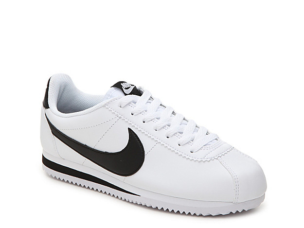 Nike Classic Cortez Sneaker - Women's - White/Black | DSW