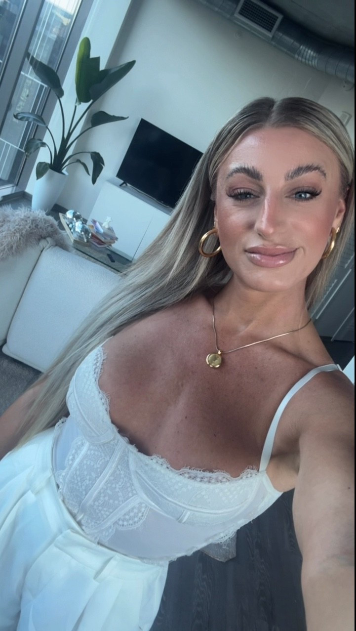 All white outfits are so chic 🤍 wearing this fun Amazon corset top!

Amazon finds, Amazon outfit, corset top, lace top, date night, date night outfit, going out outfit 

#LTKStyleTip #LTKParties #LTKFindsUnder50