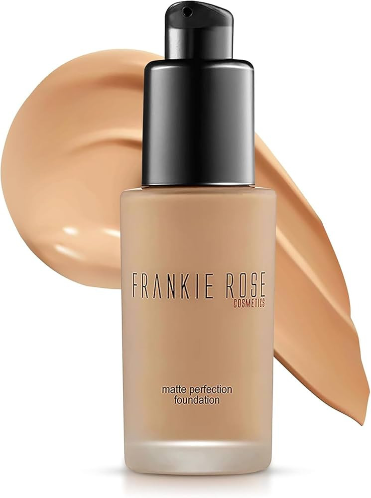 Frankie Rose Cosmetics Matte Perfection Foundation Makeup \u2013 Long-Lasting, Hydrating Foundati... | Amazon (US)