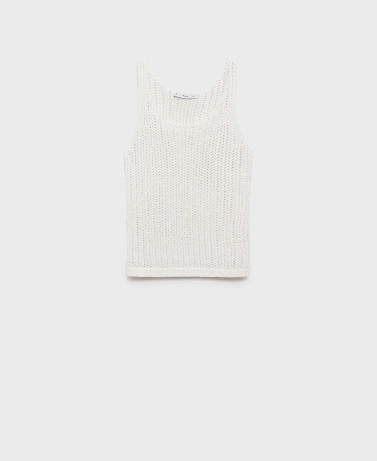 Mango Women's Straps Crochet Top - Off White | Macy's