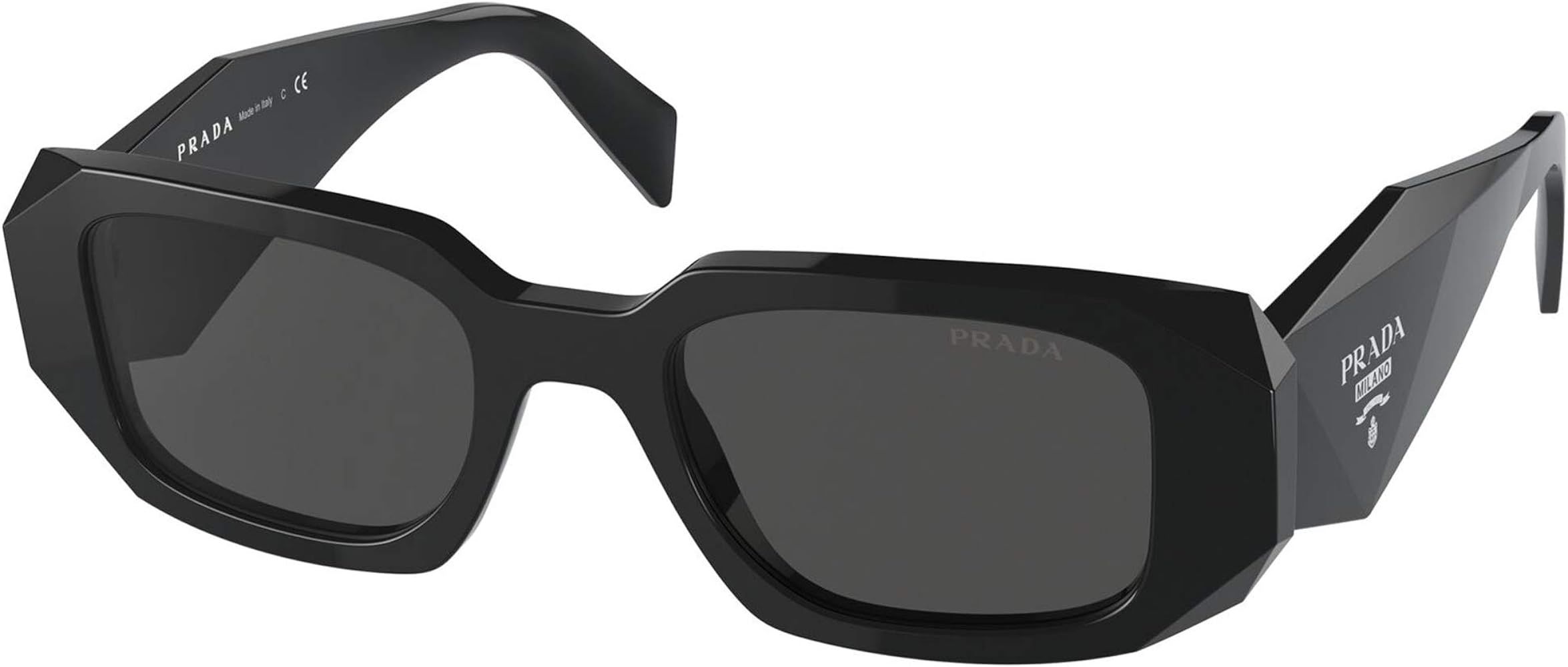 Prada PRADA PR 17WS Black/Dark Grey 49/20/145 women Sunglasses | Amazon (CA)