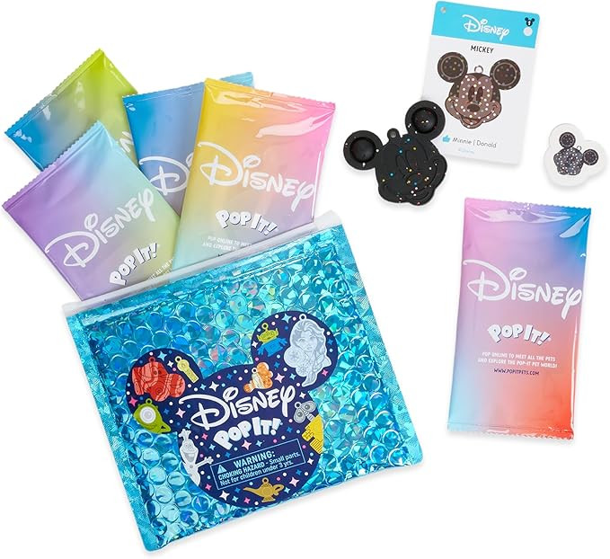 Pop It! Pets - Disney Edition - Mystery Pets Collectable Pouches - 4 New Pets in Each Bag - 14 To... | Amazon (US)