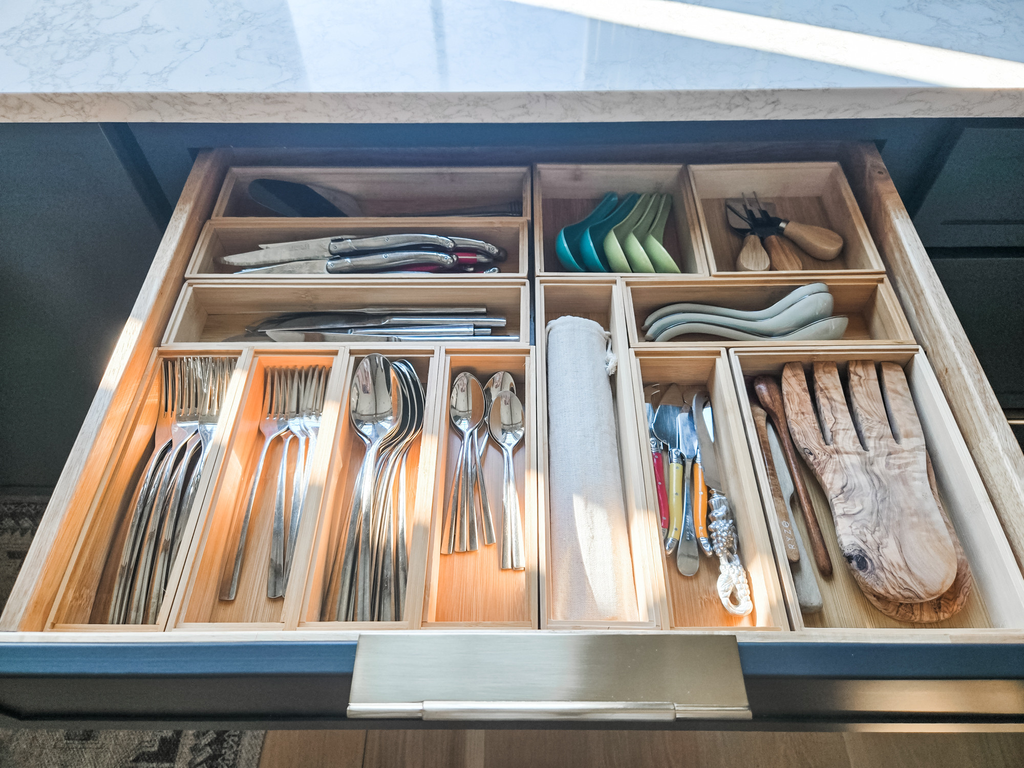 The beam of sunlight is just the cherry on top of this perfect drawer!

 

 