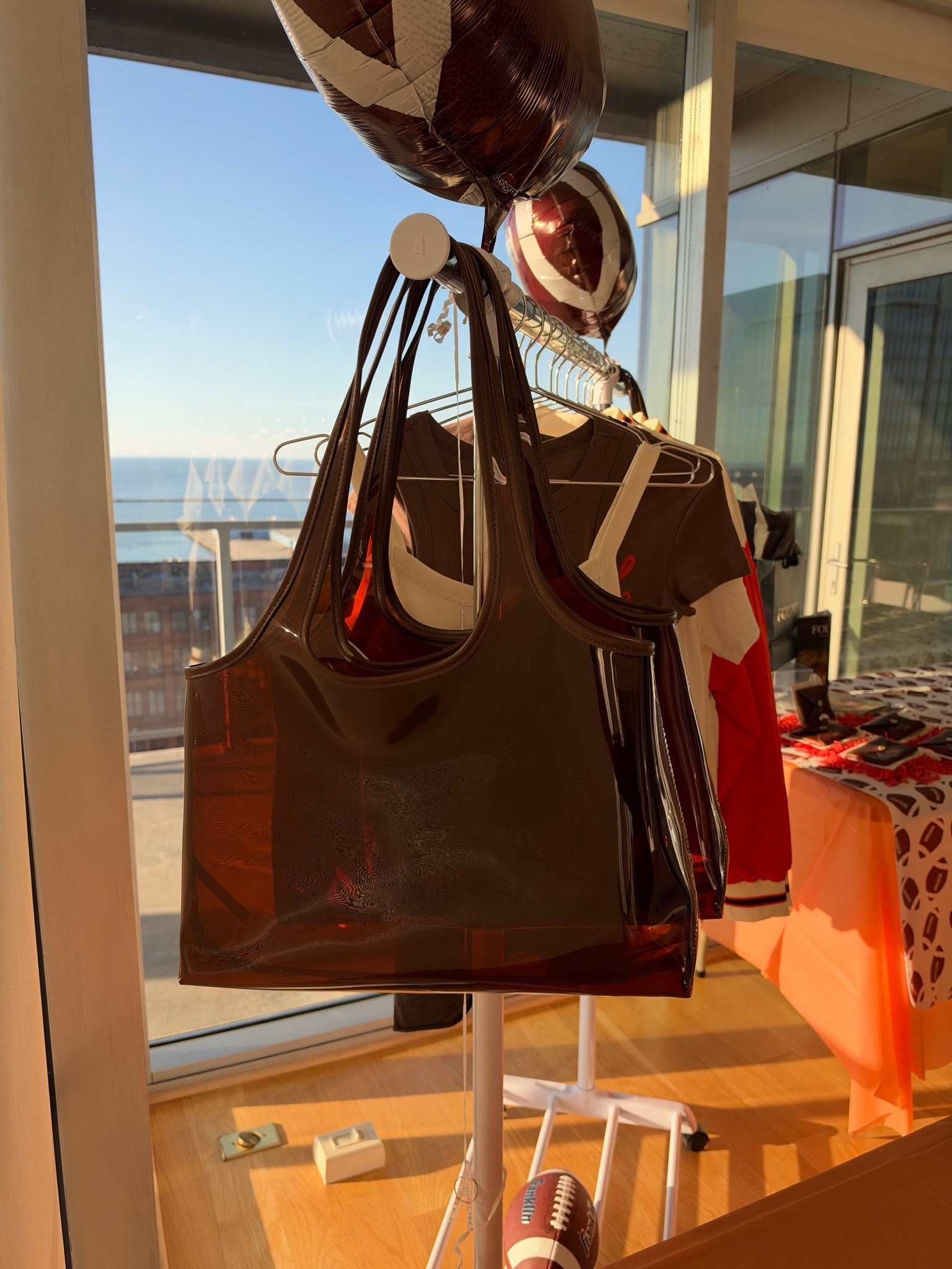 My favorite stadium game day clear bags! @thirtyyears