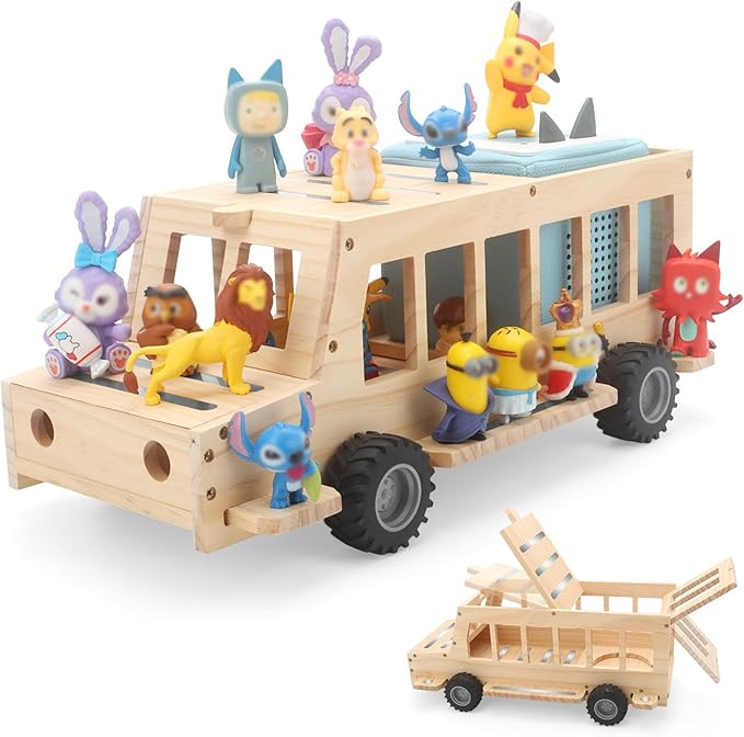 for Tonies Box Organizer Shelf Storage, for Tonie Shelf Magnetic, Compatible with Tonie Box 1/2 P... | Amazon (US)