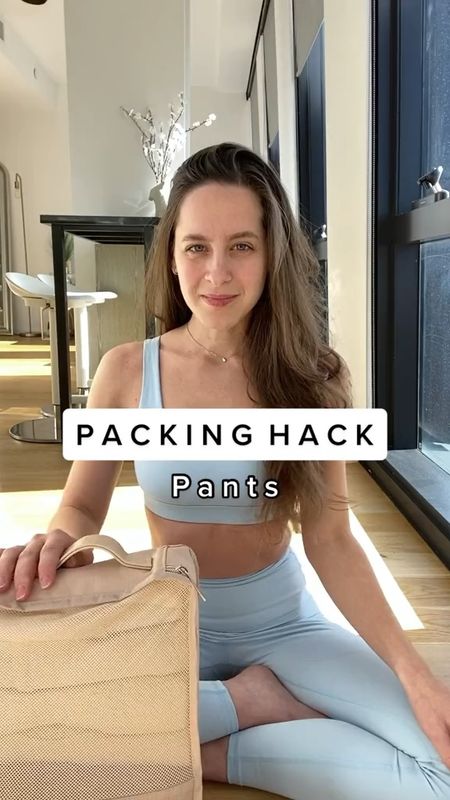 How to fold pants into your packing cube (pants in video size XL)

#organize #organization #travelorganization #travelhacks #traveltips #travelbag #travel #vacation #packinghacks #pack #packwithme #luggage 

#LTKitbag #LTKtravel