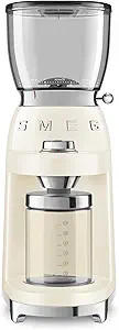SMEG Retro Electric Coffee Grinder CGF11CRUS, Cream | Amazon (US)