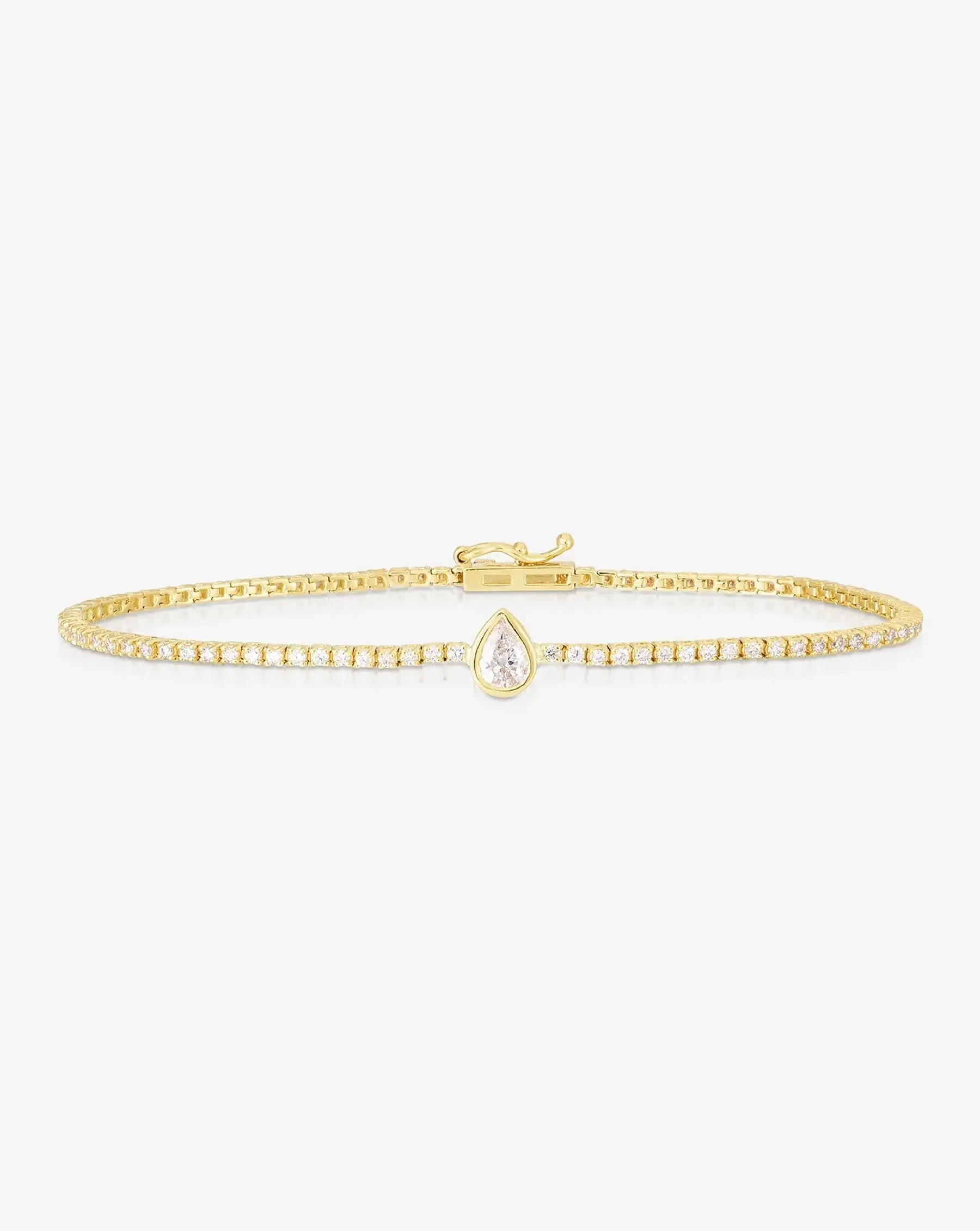 Single Mixed Shapes Diamond Tennis Bracelet | Ring Concierge