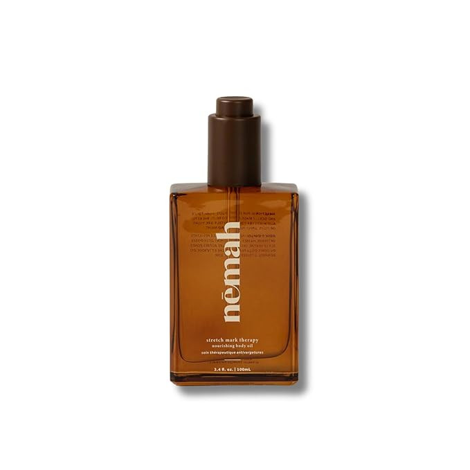 Nemah - Nourishing Belly Oil for Pregnant Women, Pregnancy Belly Oil - Hydrating Stretch Mark Oil... | Amazon (US)