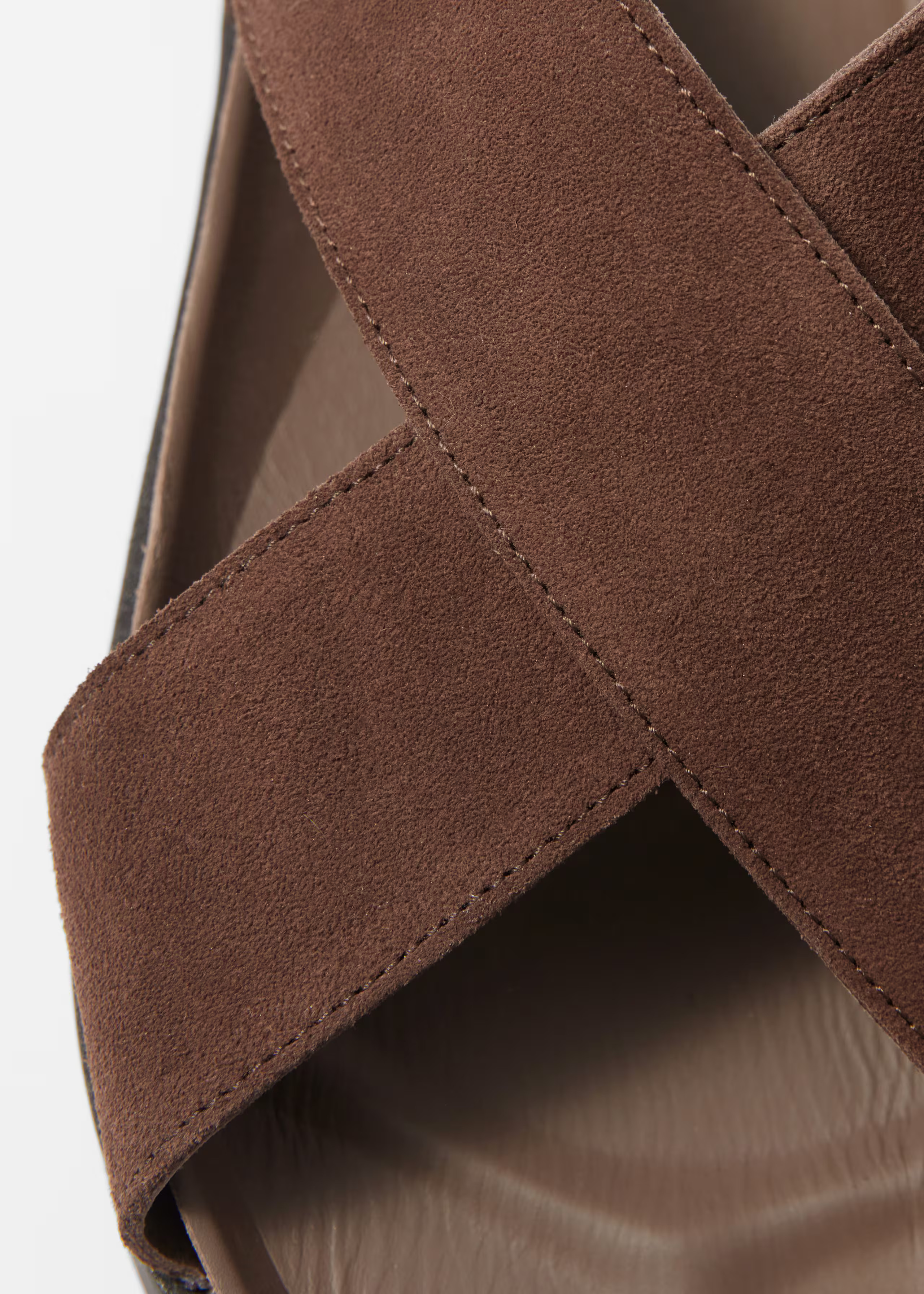 Criss-Cross Leather Sandals - Brown - & Other Stories GB | & Other Stories UK