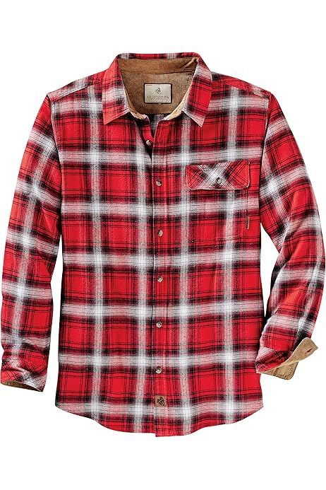 Amazon Essentials Men's Slim-Fit Long-Sleeve Two-Pocket Flannel Shirt | Amazon (US)
