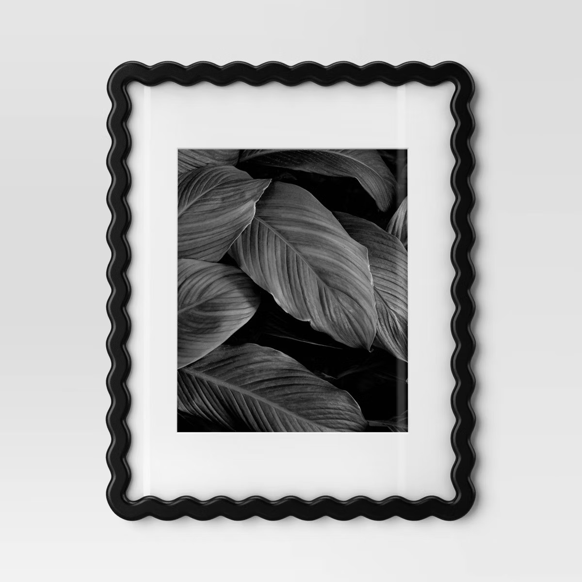 11"x14" Wavy Shape Picture Frame Black - Room Essentials™ | Target