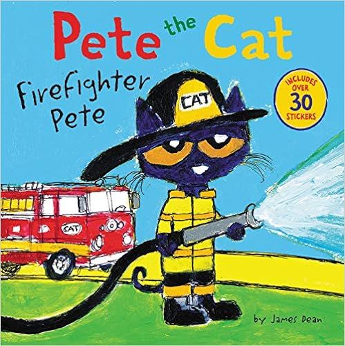 Pete the Cat: Firefighter Pete: Includes Over 30 Stickers!



Paperback – Sticker Book, April 2... | Amazon (US)
