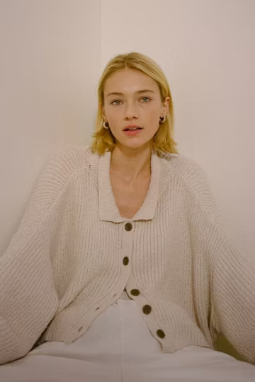 UO Simona Ribbed Cardigan | Urban Outfitters (US and RoW)