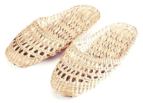 Gaia Guy 100% Natural Handmade Sandals/Slippers for Men and Ladies - Hand Woven Water Hyacinth - Cro | Amazon (US)