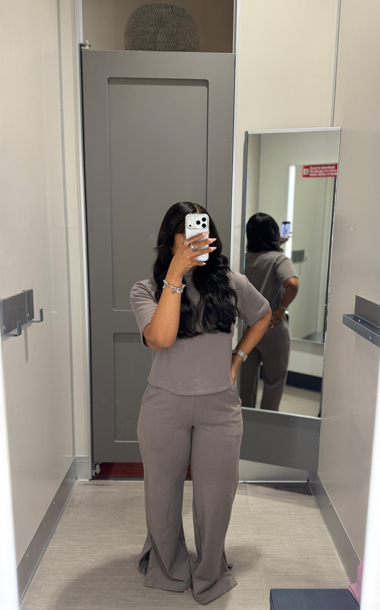 wearing a size small in the bottom and a Xs in the top. I tried this set on before in the blue color and loved it. 
#ltkfinds #ltkunder100

#LTKootd #LTKPetite #LTKootd #LTKU #LTKPetite