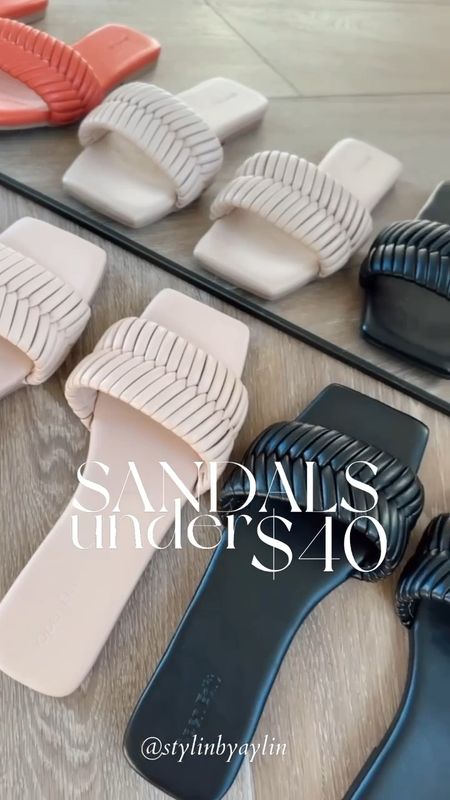 Sandals under $40, up to 30% off! #StylinbyAylin #Aylin 

#LTKFindsUnder50 #LTKSaleAlert #LTKShoeCrush