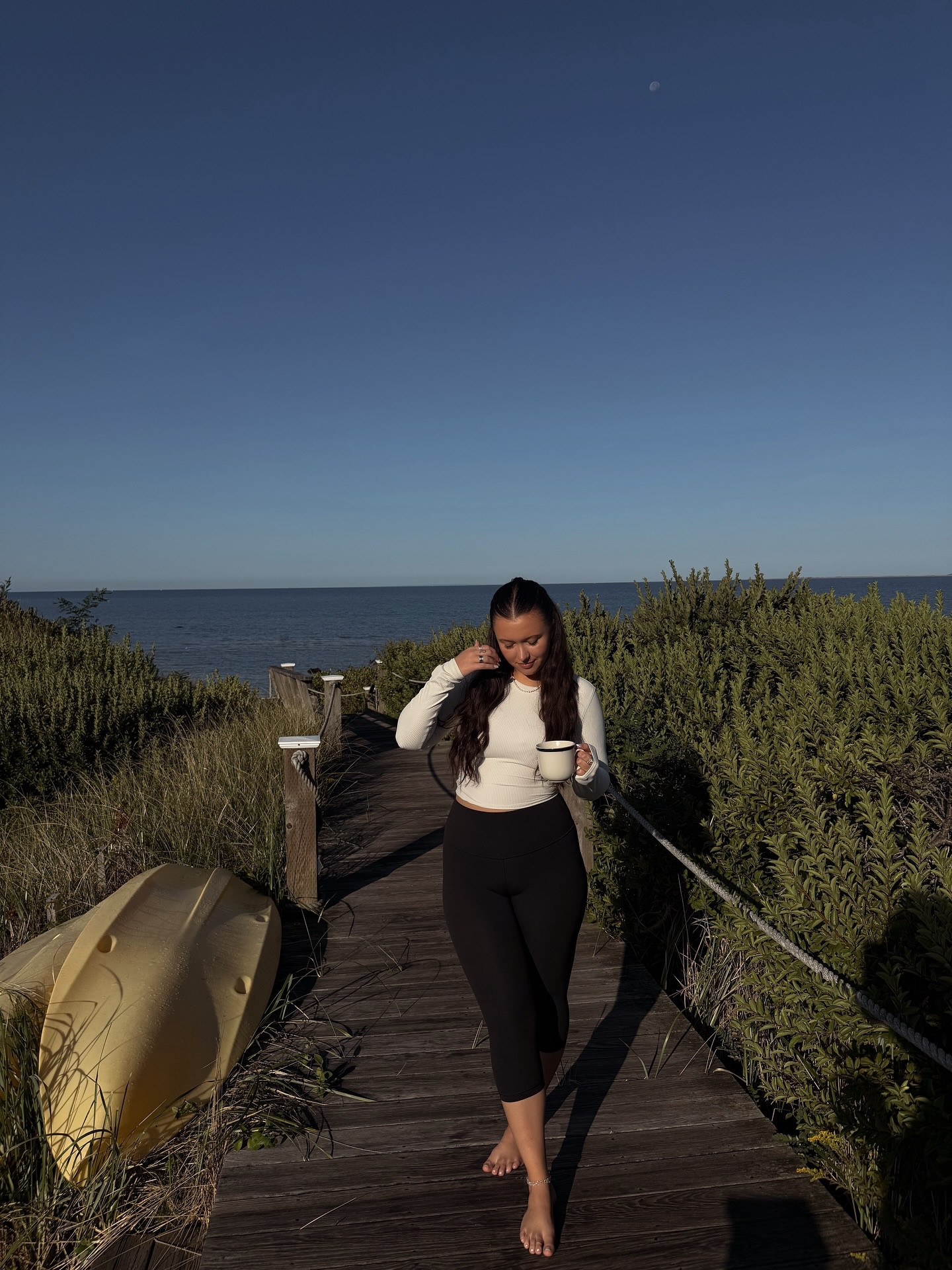 my kind of morning🌊☕️