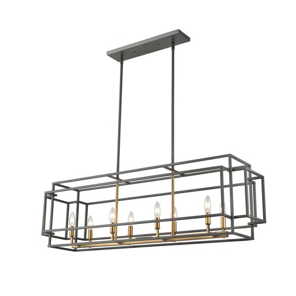 Orona 8 - Light Kitchen Island Linear Pendant | Wayfair North America