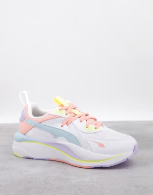 Puma RS-Curve sneakers in pastel multi | ASOS (Global)